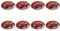 ALMACENESADAN, 5121, Pack fiesta cumpleaños; pack 8 platos de cartón 19,5 cm; de la licencia (Spiderman)