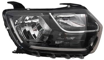 EDA PREMIUM auto Scheinwerfer Rechts 260101133R passend für DACIA DUSTER 2017-2024, (17-), ohne Motor, elektrisch, H1/H7, PY21W, ECE, mit Tagfahrlicht (LED)