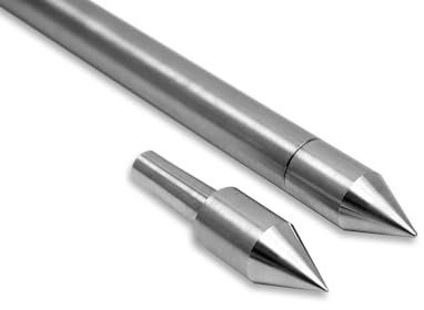 Tiefenerder Erder Erdung Staberder Ø20mm V4A Edelstahl SET 1,5m 3,0m 4,5m 6,0m Zusammensetzung (Schlagspitze)