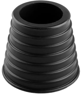 Bojueshaw Umbrella Cone Wedge,1.5 Parasol Base Stand,Rubber Table Hole Plug,Cone Ring Insert Accessories for Patio Garden(Black)