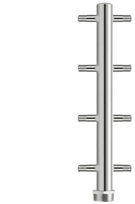 YINZHD Collettore for Riscaldamento a Pavimento radiante a in Acciaio Inossidabile a 4 Vie DN32 * 20. Acqua for