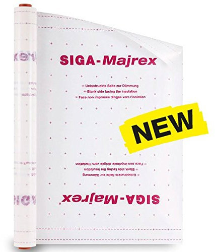 Siga Majrex 1,5m x 50m Hygrobrid-Dampfbremse Dampfbremse