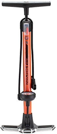 Schwinn SW78866A-5UK Fahrradpumpe, Orange, Einheitsgröße
