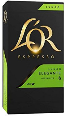 L?OR Espresso Lungo Elegante (lot de 40 capsules)