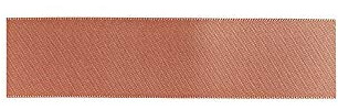 Culpitt Double Faced Satin Ribbon, Rose Gold, 15 mm x 20 m, Rose Gold 15mm x 20m