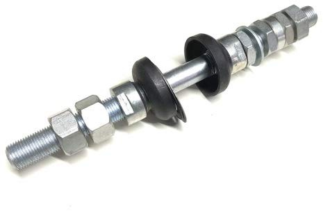 Vorderrad Achse 11mm mit Konus Lagerschalen passend für Puch Maxi X 30 40 – Mofa Moped Ersatzteil