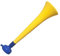 FUN FAN LINE - Packung x3 Kunststoff Vuvuzela Stadion/ungiftig Fußball Horn. Zübehor für Fußball- und Sportfeiern. Sehr Lautes Lufthorn für Animation. (Schweden)