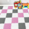 YIMINYUER® 25 Teilige (30cm×30cm×1cm Einzelstück), Puzzlematten Baby, Puzzlematte Spielmatte, Babys Puzzle Matten, Kinder Spielmatten R01R03R12G301025