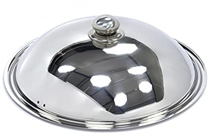 Maxima Gastro Wok Deckel - Ø36 cm - Edelstahl - Induktion