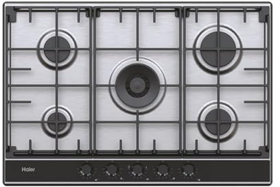 Haier Serie 2 HAHG74S2X - Placa de gas (74 cm, acero inoxidable)