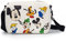 Disney Tasche, Crossbody, rechteckig, Disney Mickey und Friends Fab Four Expressions All Over, weiß, veganes Leder, Mickey and Friends