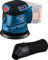 Bosch Ponceuse excentrique professionnelle GEX 185-LI sans fil (18 V, Solo, fond de meulage Ø 125 mm, 6000-10000 tr/min-1, dans boîte)