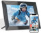 SZSLG - Cadre photo numérique WiFi de 10,1 pouces avec stockage de 32 Go, écran tactile IPS HD de 1280 x 800 pouces, rotation automatique, configuration pour partager des photos ou des vidéos