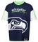 Recovered -NFL- Seattle Seahawks 'Oversized' Cut and Sew T-Shirt Navy 3XL
