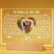Bemaystar Personalisiert Erinnerung Hundandenken An Verstorbenen Hund Gedenktafel Hund Trauer Hund GedenkstäTten & Bestattungen für Hunde Andenken An Verstorbene Hunde