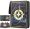 TCGUARD Sammelalbum für Lorcana-Karten, Premium Sammelkarten Album mit 440 Fächern, Kompatibel mit Lorcana Karten, Card Binder für TCG-Aufbewahrungs und Präsentationssammlung(Schwarz 4)