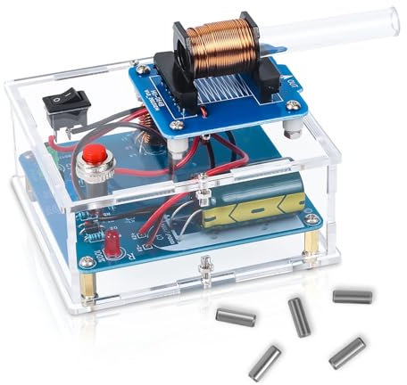 DIY Lötübungsset, Elektromagnetischer Sender Lötprojekt, Mini DIY Schießspiel Kit, Bildungstechnisches STEM Elektronik Kit für Schüler und Studenten