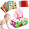 YOGINGO Baby Toys 0-6 Months - Tissue Box Toy Sensory for Babies, Soft Stuffed High Contrast Crinkle of Baby, 6 Plus, Boys&Girls Kids Early Learning Gifts