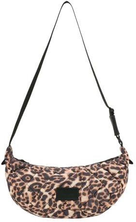 SEIDENFELT MANUFAKTUR Evenes Halfmoon Bag Leo Pattern