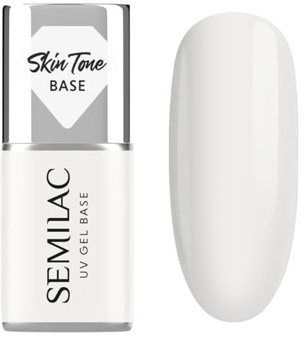 Semilac Skin Tone Cover Base Coconut Cream 7 ml