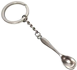 Keyring Mini Metal Spoon