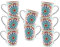 Auntie Morags Purely Home Rio Medallion Melamine/Plastic Outdoor/Camping/BBQ Mugs (Rio Medallion, 8)