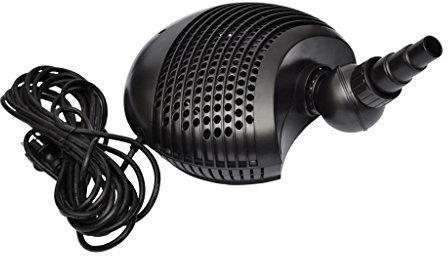 Festnight Pompe d'étang Pompe de Filtration pour Bassin 155 W 10000 L / h