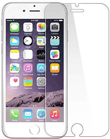 Panzerglas/Weicher Displayschutz für Apple iPhone 6 7 8 Plus X XS XR 11 12 13 Pro Max SE (6S, gehärtetes Glas Front)