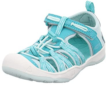 KEEN Unisex Kinder Moxie Sandalen, Wasserfall blaues Glas, 25/26 EU