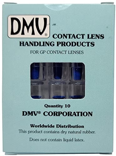 DMV Ultra Hard Contact Lens Remover (Cobalt Blue (Limited Edition), 10 Count (Pack of 1))