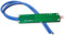 Punktschweißgerät für Akkus, Minischweißpunkt, DIY Spot Welder für 18650 Akku Punktschweißgerät, 155x45x25mm, blau, eingebauter Endschalter