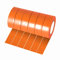 Xrkuu 6 rollos de cinta eléctrica naranja, 18 mm x 10 m, cinta aislante de PVC, resistente al agua, cinta adhesiva eléctrica para proyectos de alambre, aislamiento y reparación de cables rotos