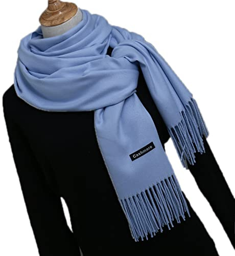 KUNIUO Damen Schals Herbst Winter Mode Schals Damen Warme Kaschmir Schals Lange Kaschmir Damen Wraps