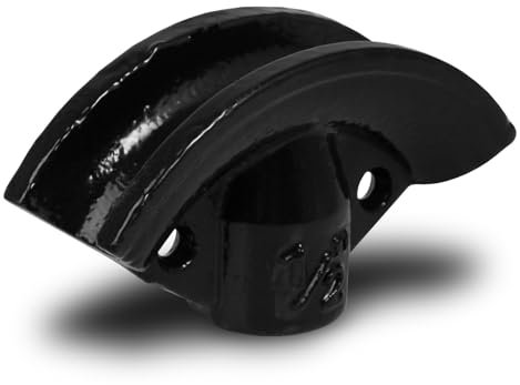 EBERTH Druckstück 1/2 für hydraulische Rohrbiegemaschine, für Rohre mit max. Ø 1/2 Zoll, Gusseisen lackiert, rostfrei, Zubehör oder Ersatzteil für Rohrbieger Rohrbiegegerät hydraulisch