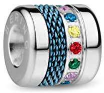 BERING Damen Charm - Friends4Ever (Silber/Multi-Farben)