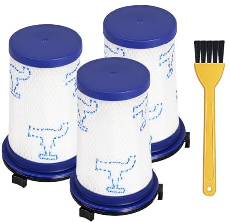 YanBan 3 filtri HEPA di ricambio, compatibili con Rowenta Force 360 X-Pert RH9051 RH9057 RH9059 RH9079 RH9081