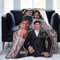 Huaaiwangy Shah Actor Rukh Khan Überwurfdecke, ultraweiches Flanell-Fleece, leichte Überwurfdecke, warme Klimaanlagen-Decke für Couch, Sofa, Bett, 203 x 152 cm