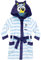 Bluey Dressing Gown | Boys Dressing Gown | Boys' Sleepwear & Robes | Hooded Kids Bathrobe with 3D Ears Blue 4-5 Years