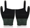 hero-s 1 Pair Two-finger Gaming Finger Sleeve Mobile Game Glove for Touch Screen Finger mobile game controller finger cots seamless thumb fingertip cover