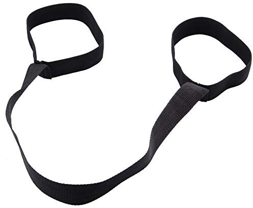 Sangle de tapis de yoga réglable pour le sport et l'épaule, ceinture de transport élastique, Medium, Polyester, Autres pierres précieuses