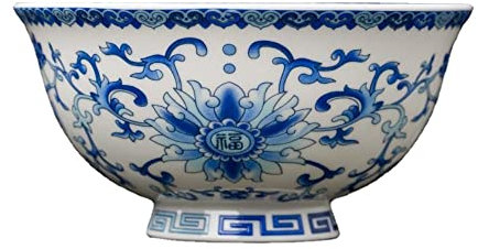 XIALON Jingdezhen Keramik-Geschirr, 15,6 cm, emailliert, klein, Knochen, Porzellan, hoher Fuß