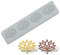 Auped Fondant Spitze Matte Silikon Fondant Formen Spitze Fondant Formen Silikonformen für Kuchendekoration, 4 Löcher für den Einsatz in der Küche (style1)
