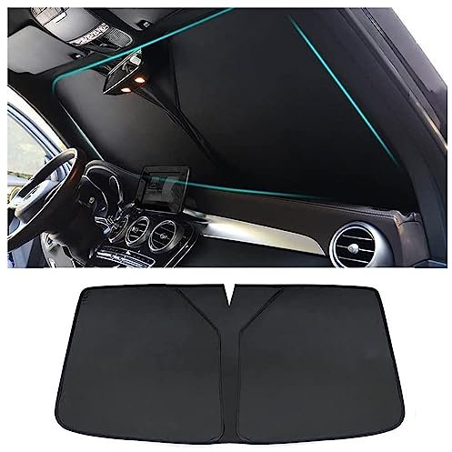 Auto Sonnenschutz Frontscheibe, für BMW F44 Faltbarer Auto Windschutzscheibe Sonnenschirm Regenschirm Einfache Lagerung