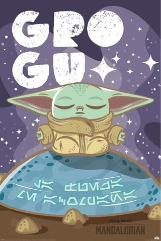 empireposter Star Wars - The Mandalorian - Grogu Cuteness - Poster Plakat Größe 61x91,5cm