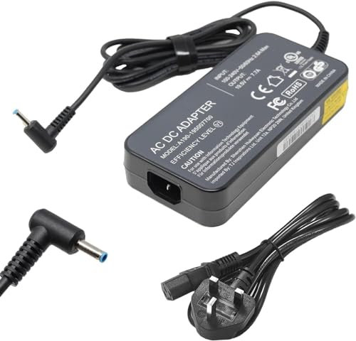 TJ Inspirations 150W Fast Laptop Charger, 19.5V 7.7A AIFULO AC Power Adapter Compatible with HP OMEN 15 17, ZBook 15 G3 G4 G5 G6, Pavilion Gaming 15 17, Power G7 G8, Fury 15 17 G7 G8 Workstation