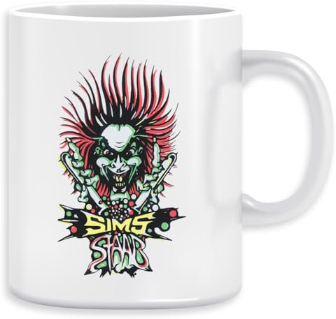 Sims Staab Skateboard Kaffeebecher Becher Tassen Ceramic Mug Cup