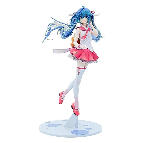 Epitome Anime Puppen Miku Animation Mädchen Desktop Dekoration PVC Sammlerstücke für Fans (Typ 3), 44
