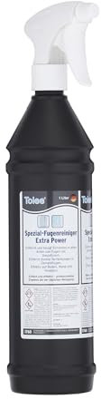 Toiee Spezial-Fugenreiniger EXTRA POWER mit Spray (1000 ml) Entfernt und beugt Schimmel in allen Arten von Fugen vor. Entfernt dunkle Verfärbungen in Zementfugen. Effektiv auf Boden,Wand und Fenstern