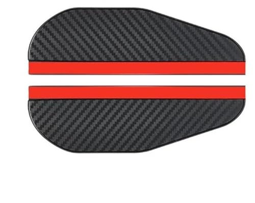 SKINII Windabweiser Für VW Für Golf 7 Für Mk7 Für GTE Für GTD Für GTI R Für Hatchback 2015-2021 Markise Regenschutzabdeckung Deflektorfenstervisier Auto Windabweiser(Rain Eyebrow)