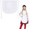 Lusofie Rüschen Kochschürze Kinder Weiß Cosplay Küchen Partygeschenk Spitzenschürze für Kinderschürze Kochschürze Weiß Klassische Halloween Party Cosplay Dienstmädchenschürze Halloween Schürze